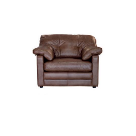 A&J Bailey Leather Lounge Chair